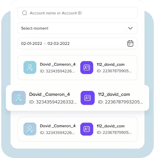 Zeno Platform's Ad Account Management UI