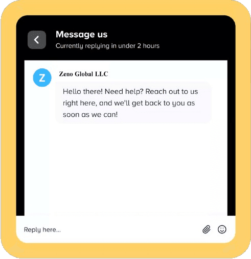 Zeno offers 24-hour support for its platform
