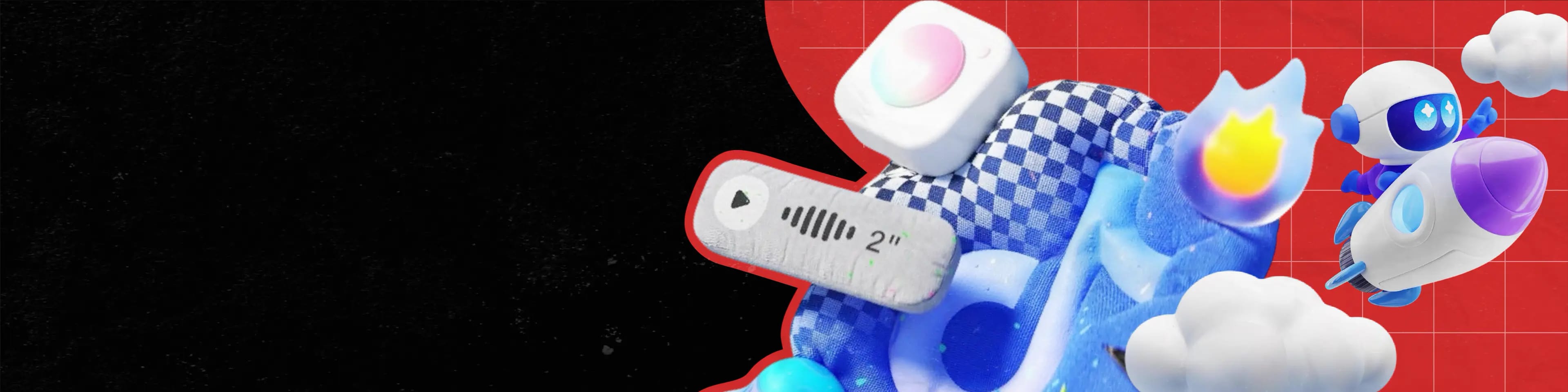 Digital art background for boosting sales